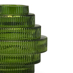 Vase en verre à plusieurs couches