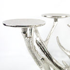 Porte-bougie en forme de bois de cerf