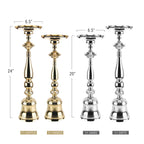 Support pour bougie pilier