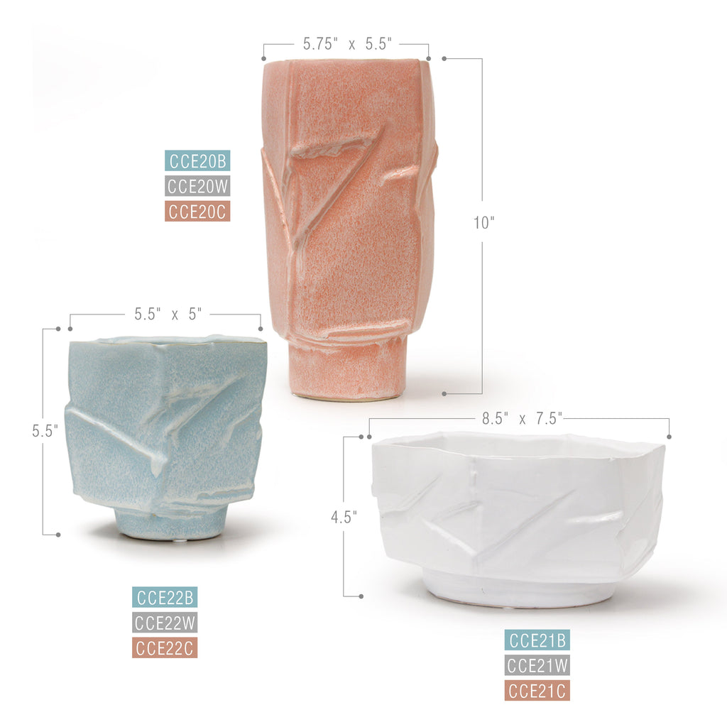 Vase en céramique Canyon