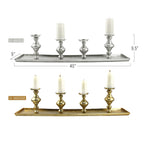 Centre de table avec bougie