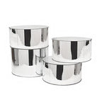 Support de sol en verre miroir