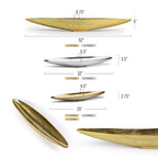 Vase bateau en métal