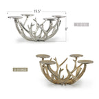 Porte-bougie en forme de bois de cerf