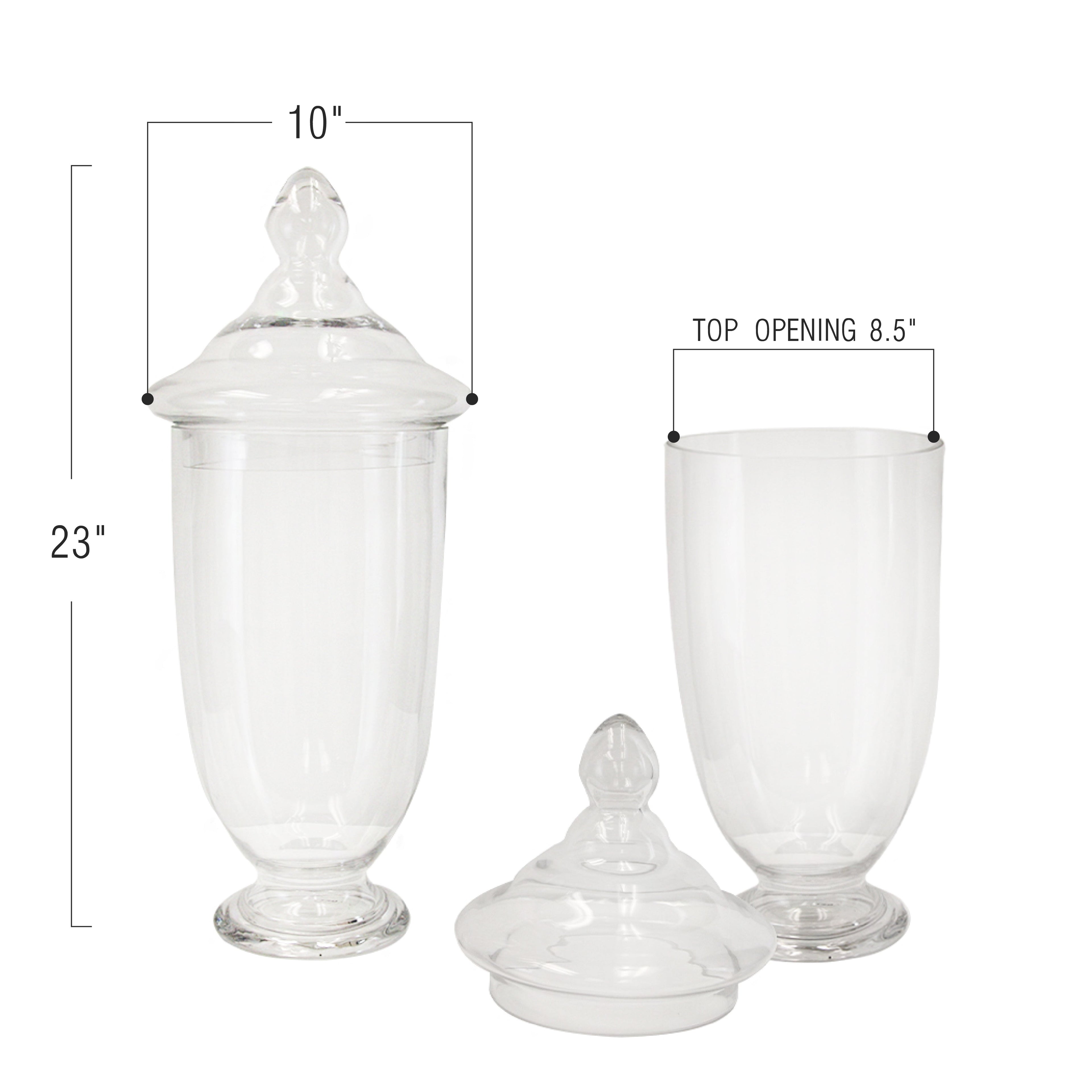 Pot d'apothicaire rond