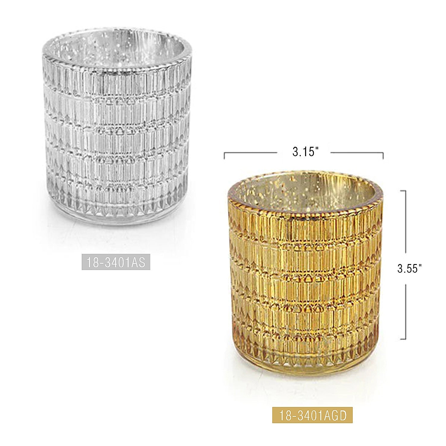 Porte-bougies votives (lot de 6)