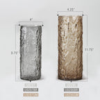 Vase en verre Glacier