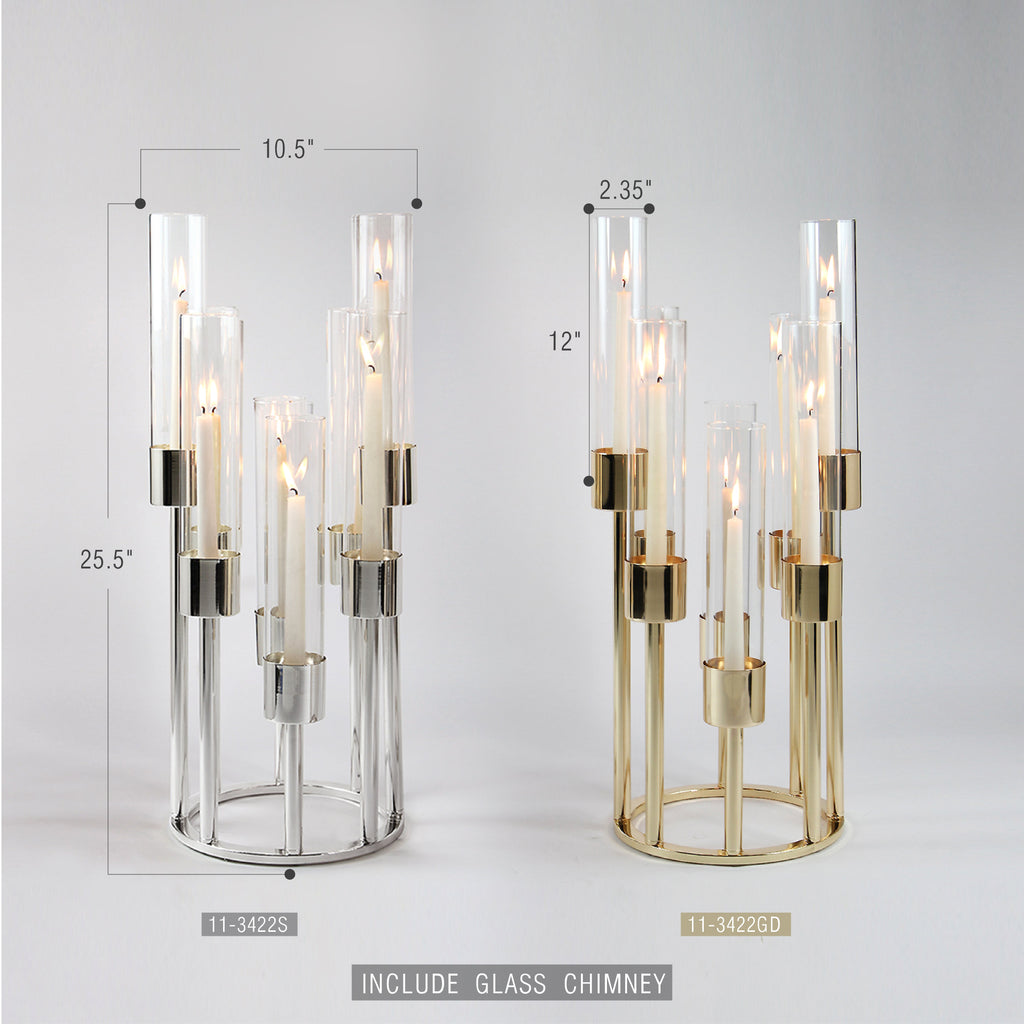 Aura Octet Candélabre de table