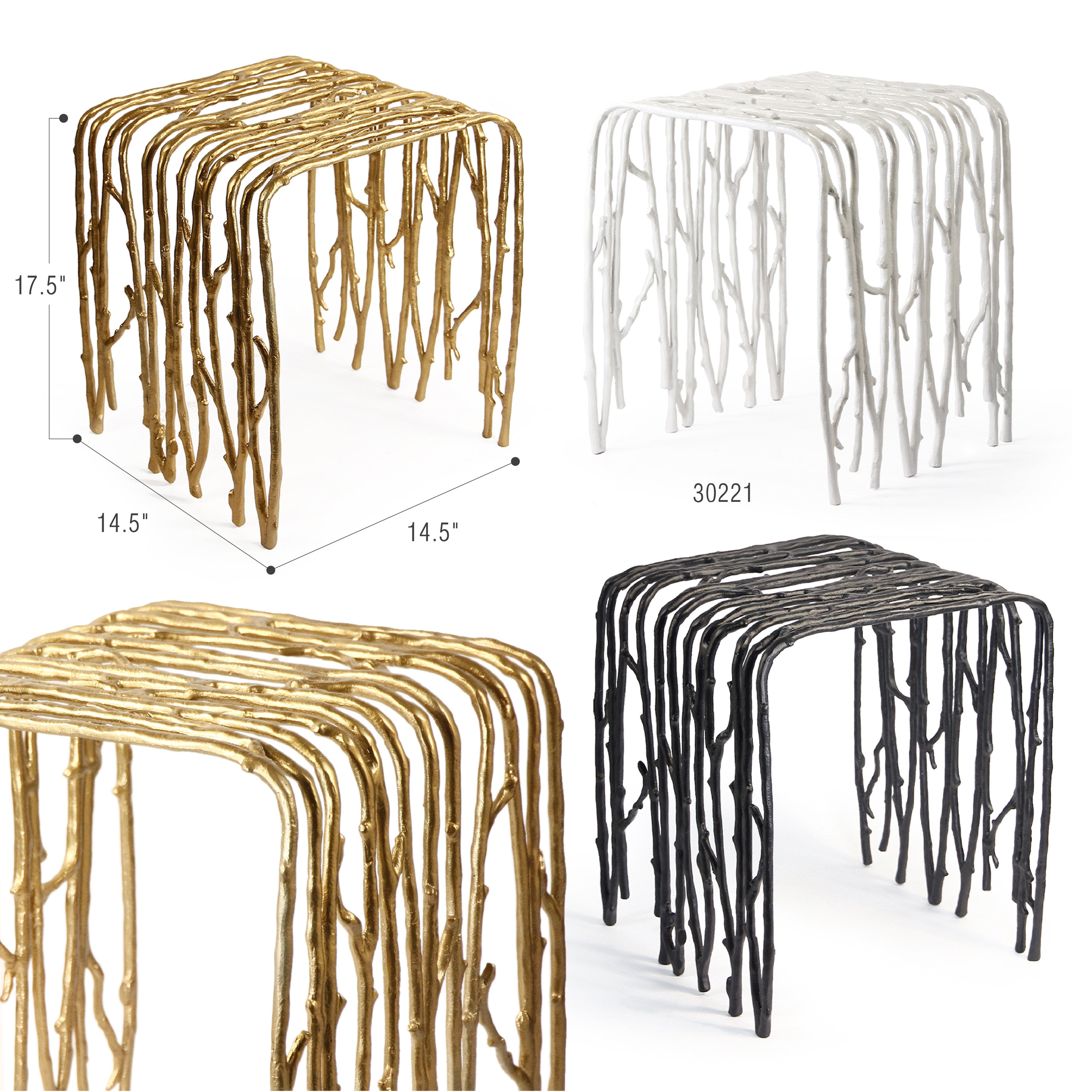 Table d'appoint en brindilles