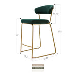 Tabouret de bar Luna (lot de 2)