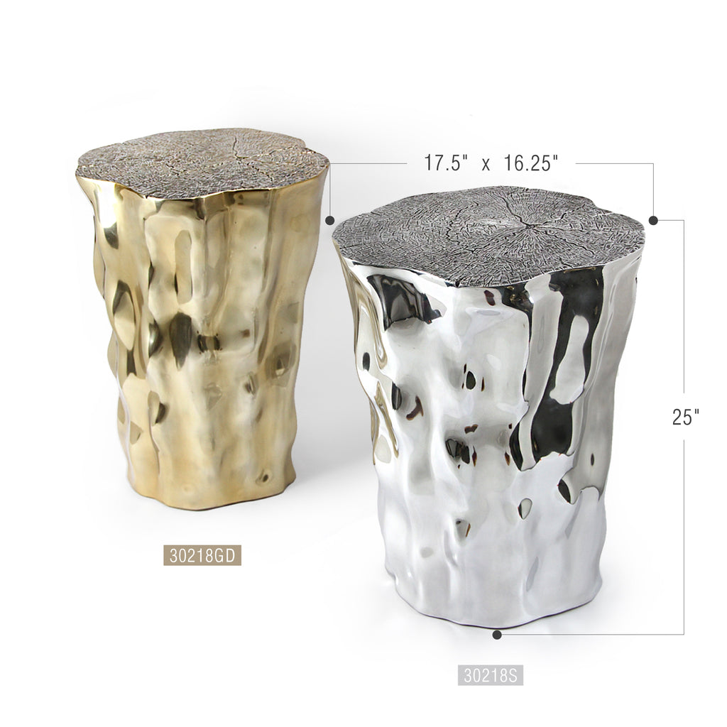 Table d'appoint à bord en cascade