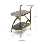 Chariot de bar Midnight Pour