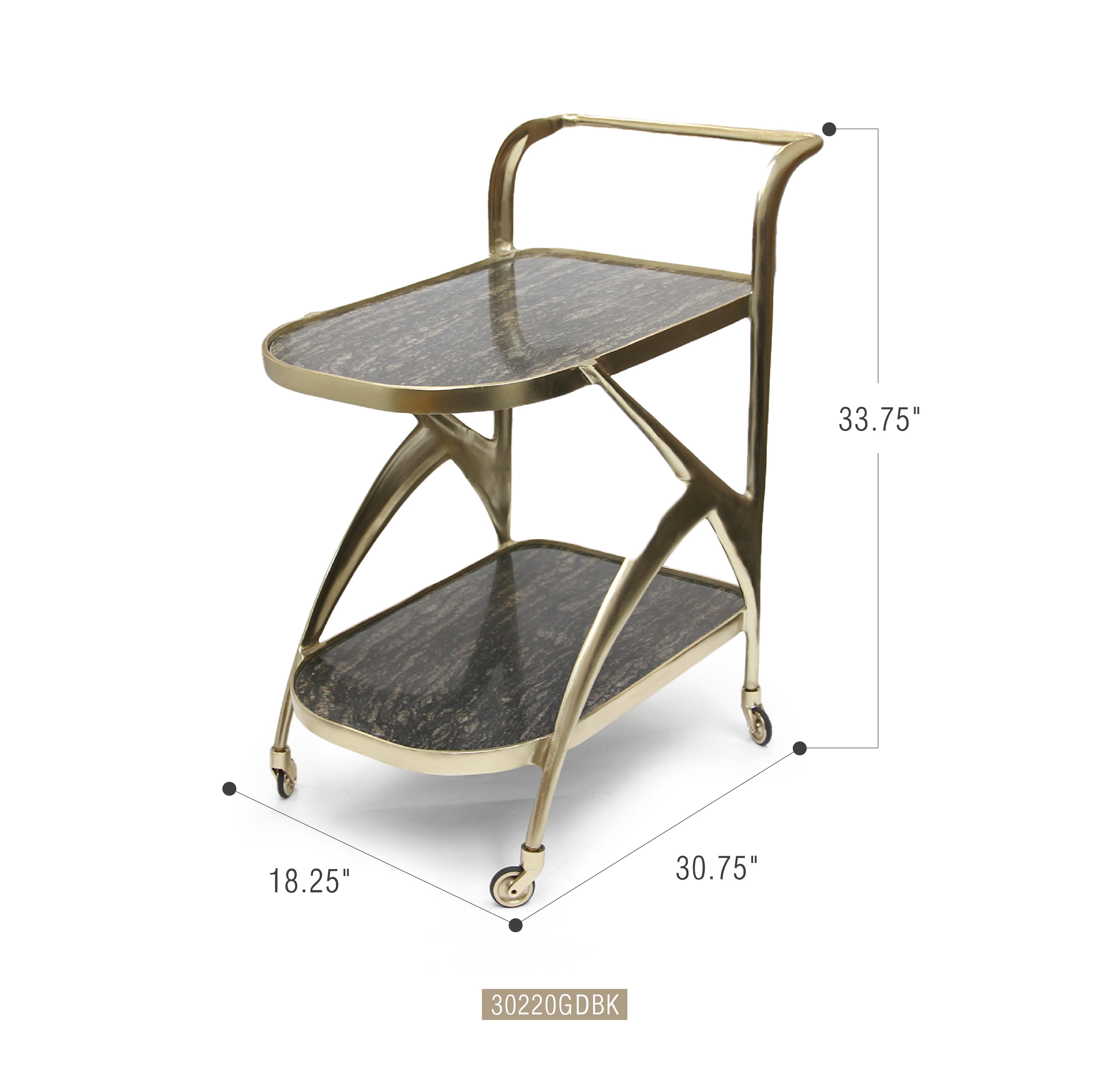 Chariot de bar Midnight Pour