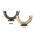 Sculpture d'exposition Solstice Curve