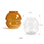 Vase à bourgeon globe (lot de 4) 