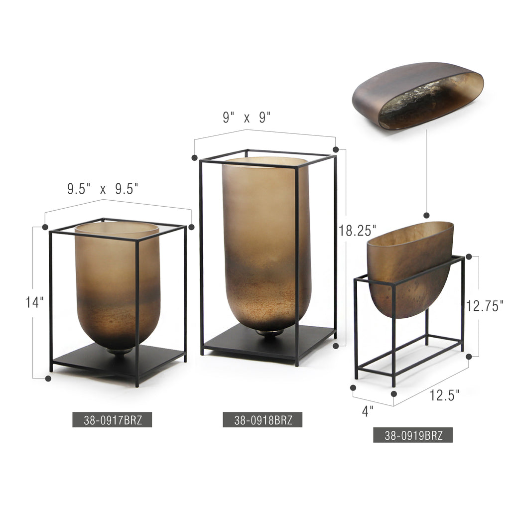 Vase bougeoir flottant Elysium