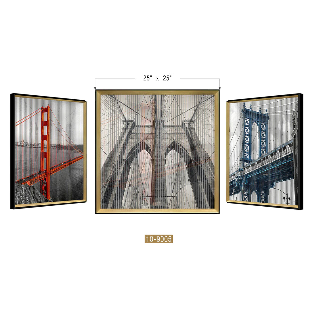 Décoration murale cinétique - Pont