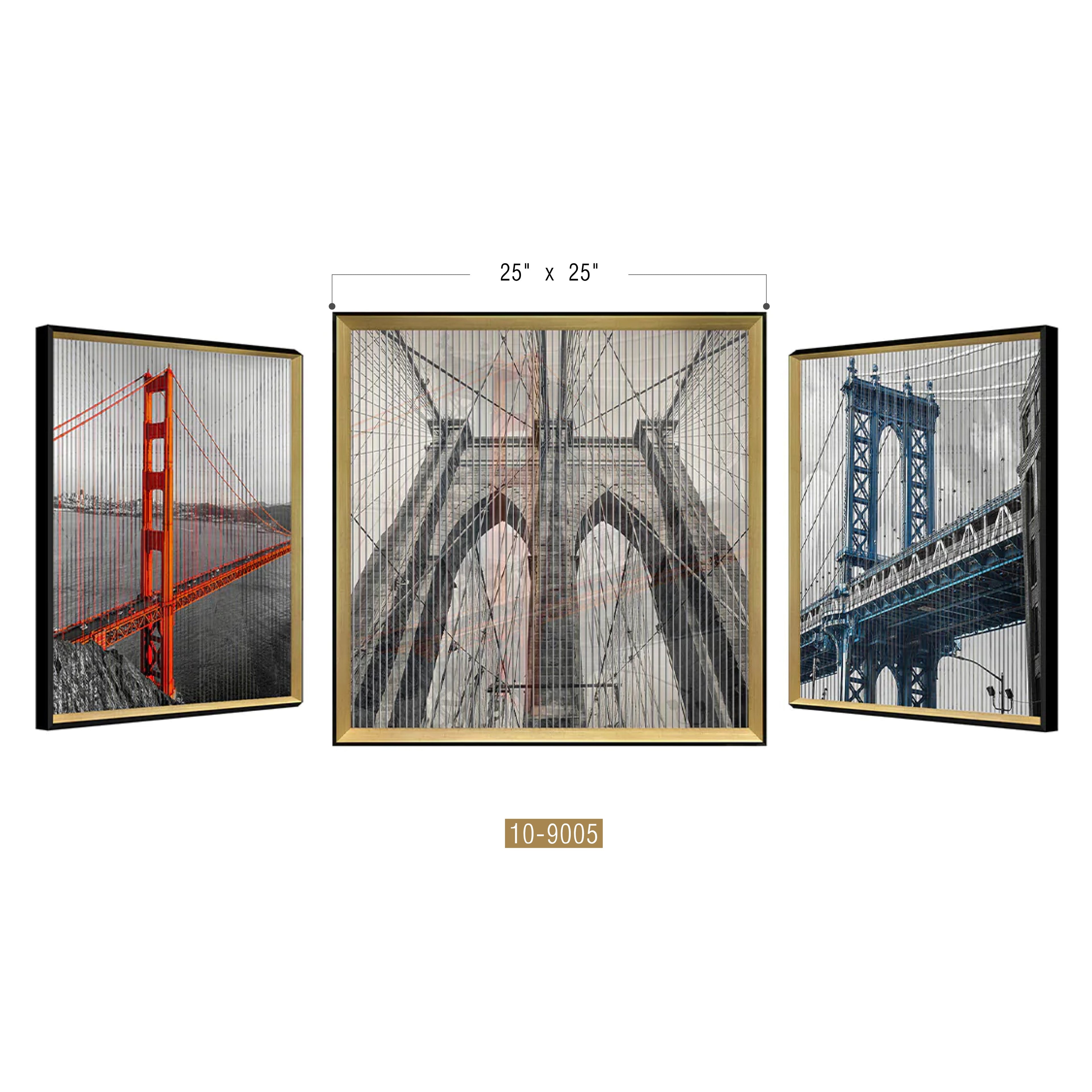 Décoration murale cinétique - Pont