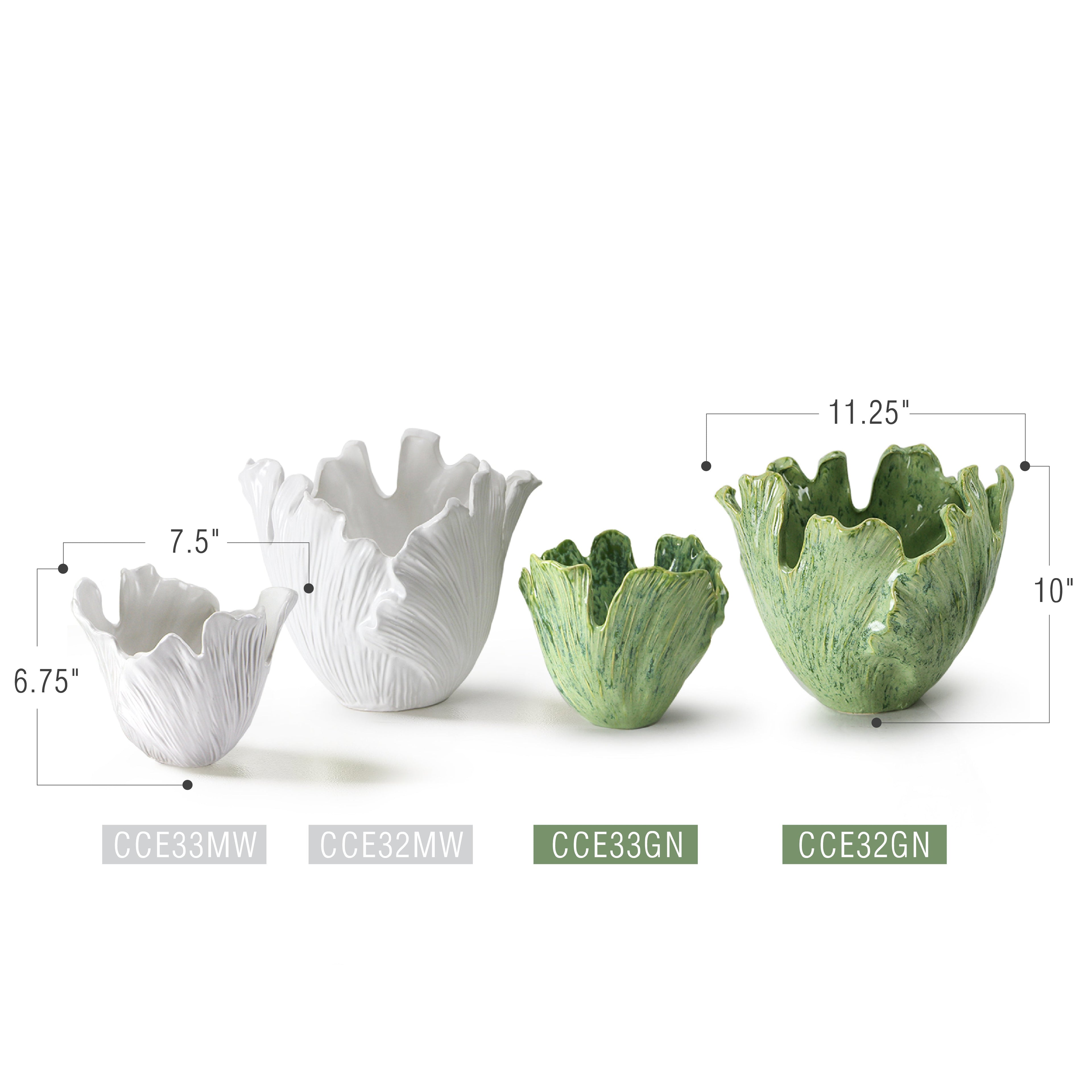 Vase Iceberg Élégance