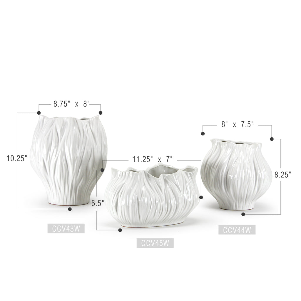 Céramiques à l'essence florale