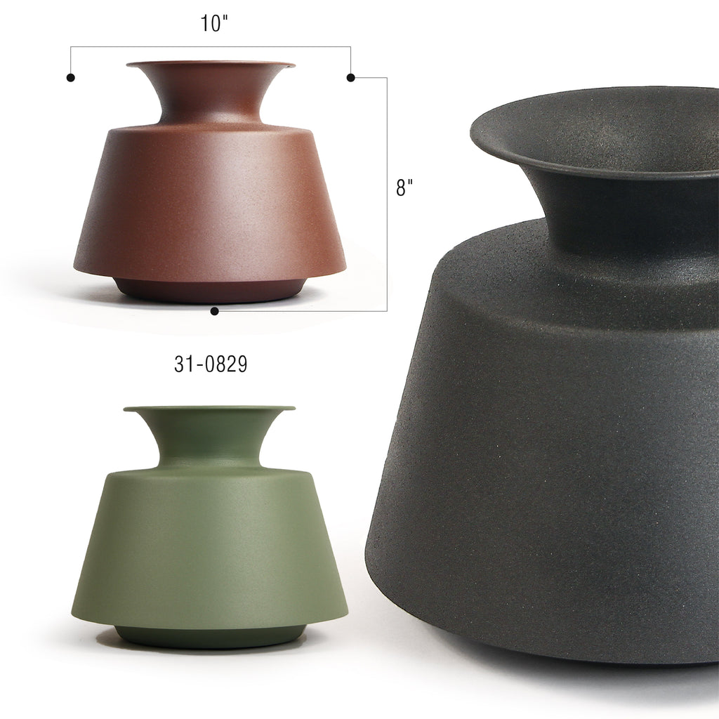 Vase en métal Linea