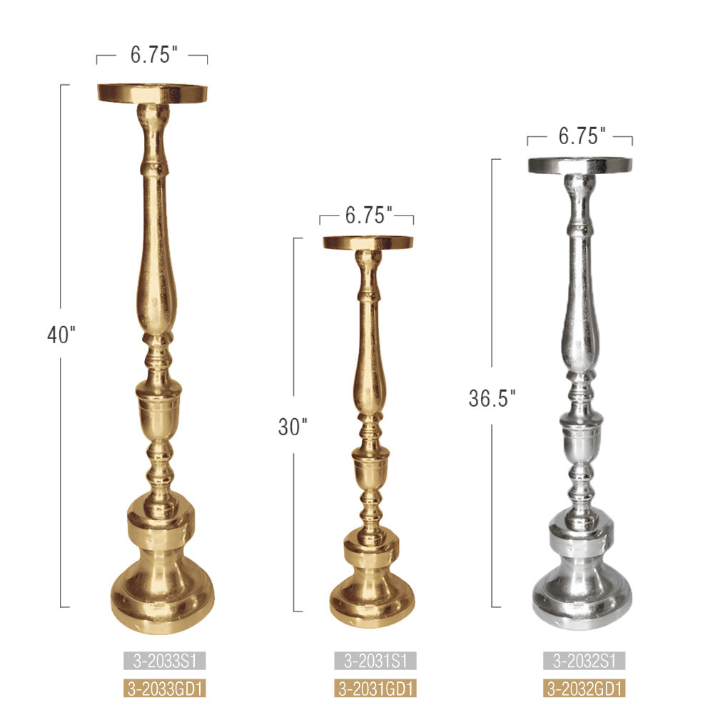 Porte-bougie sur pied Megara