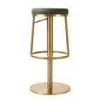 Tabouret de bar pivotant Aero avec repose-pieds intégré