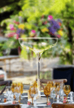 Vase coupe à champagne