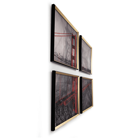 Ensemble d'art mural cinétique / Décoration murale