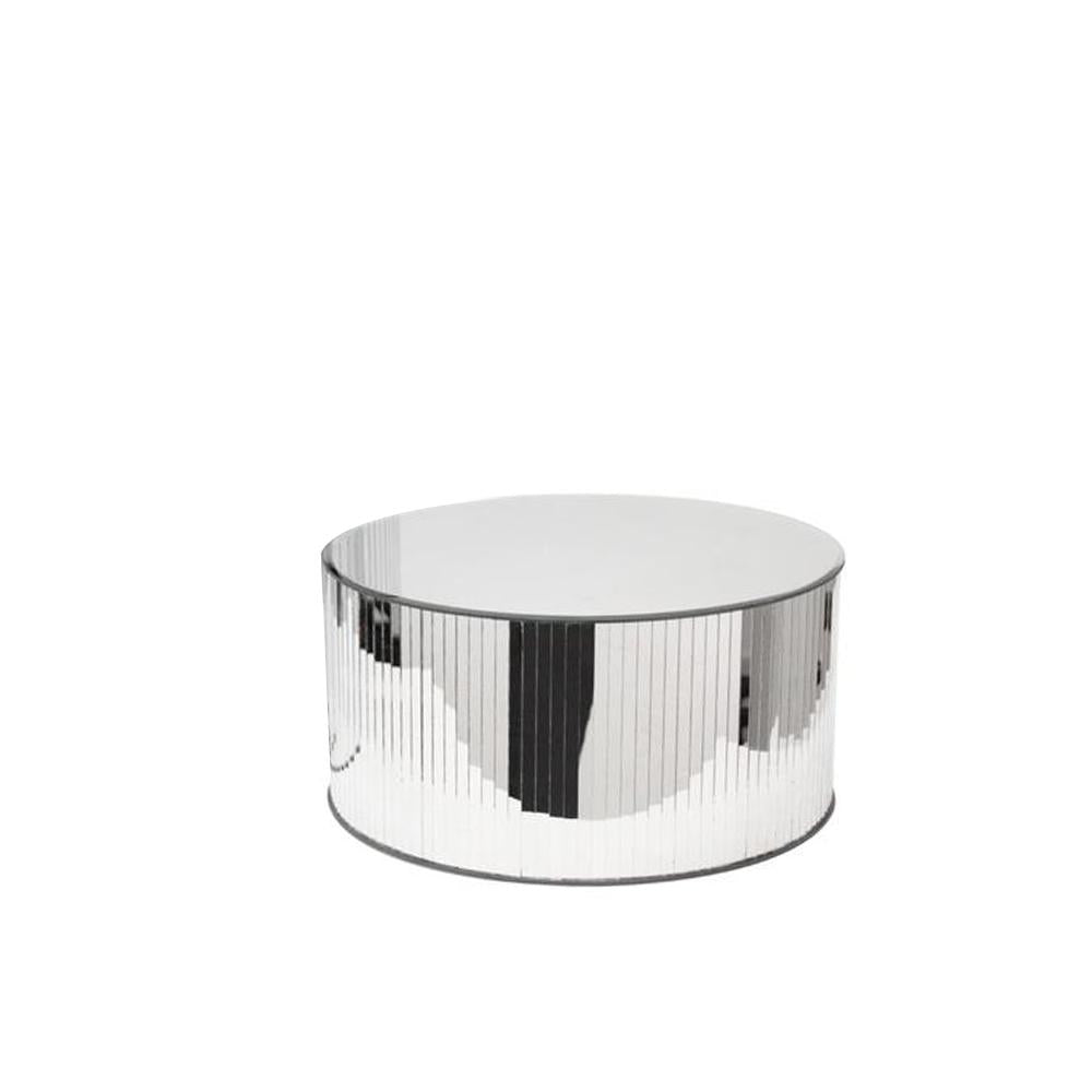 Support de sol en verre miroir