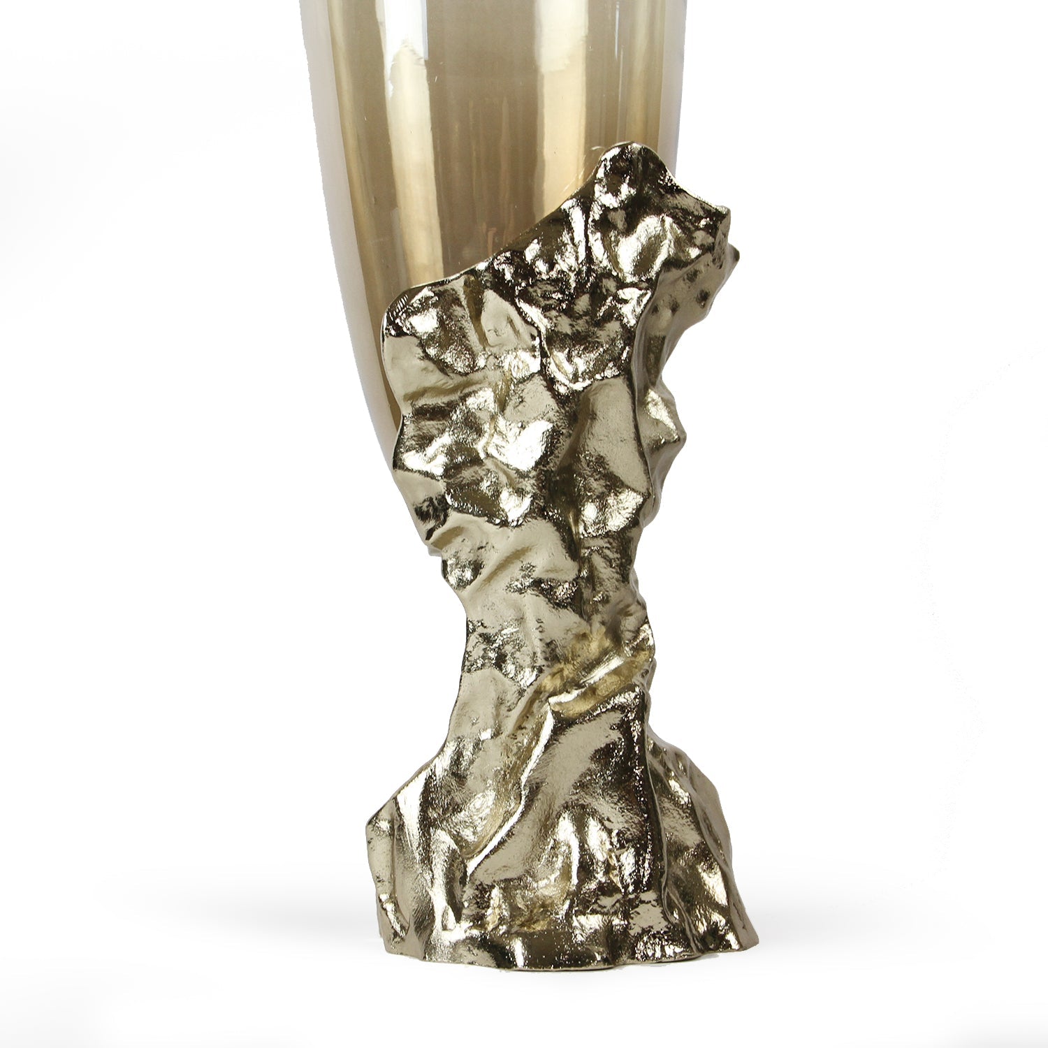 Vase en verre Elevated Essence avec bougeoir