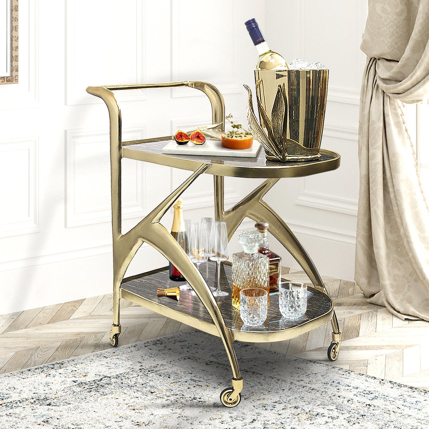 Chariot de bar Midnight Pour