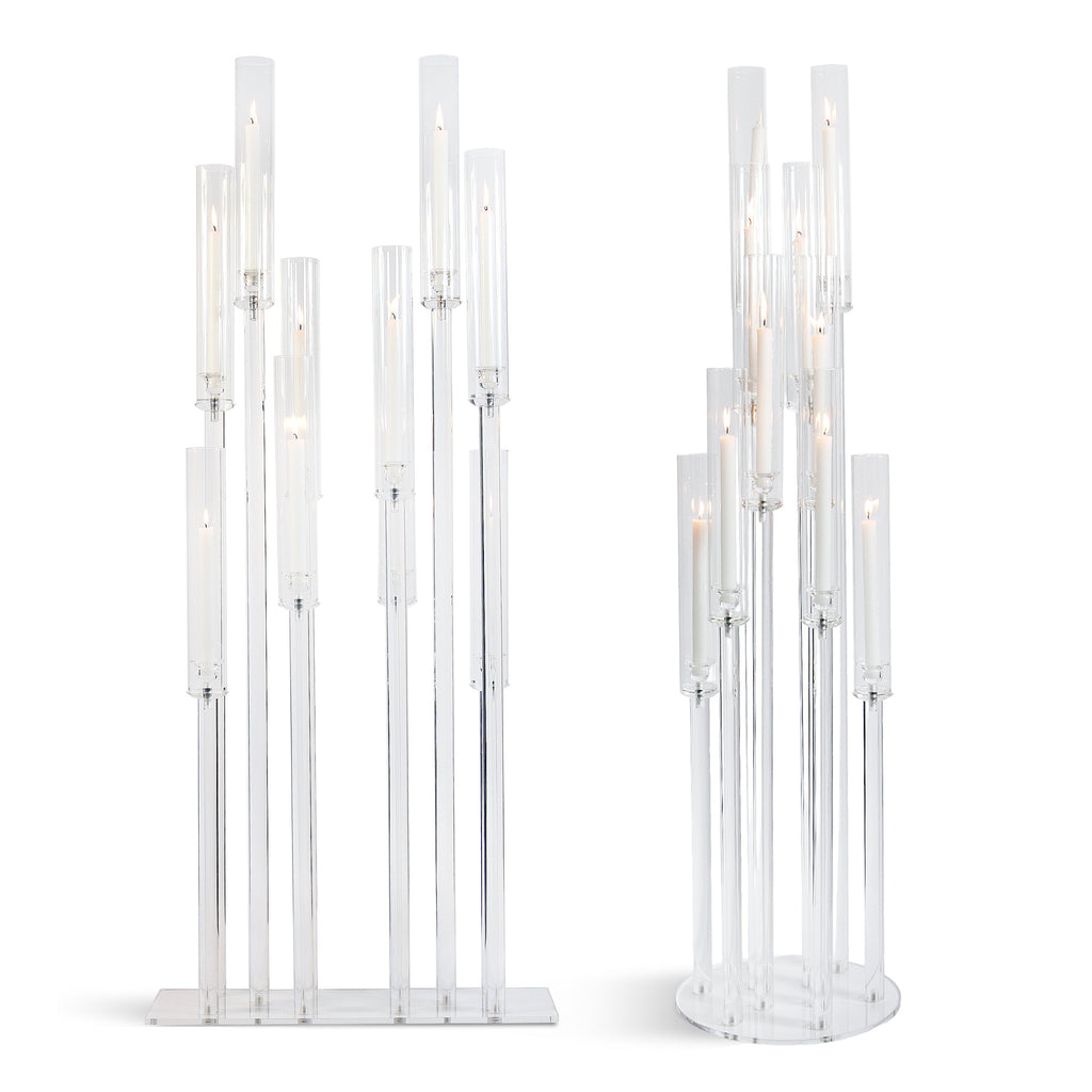 Candélabre en acrylique Diamond Glow