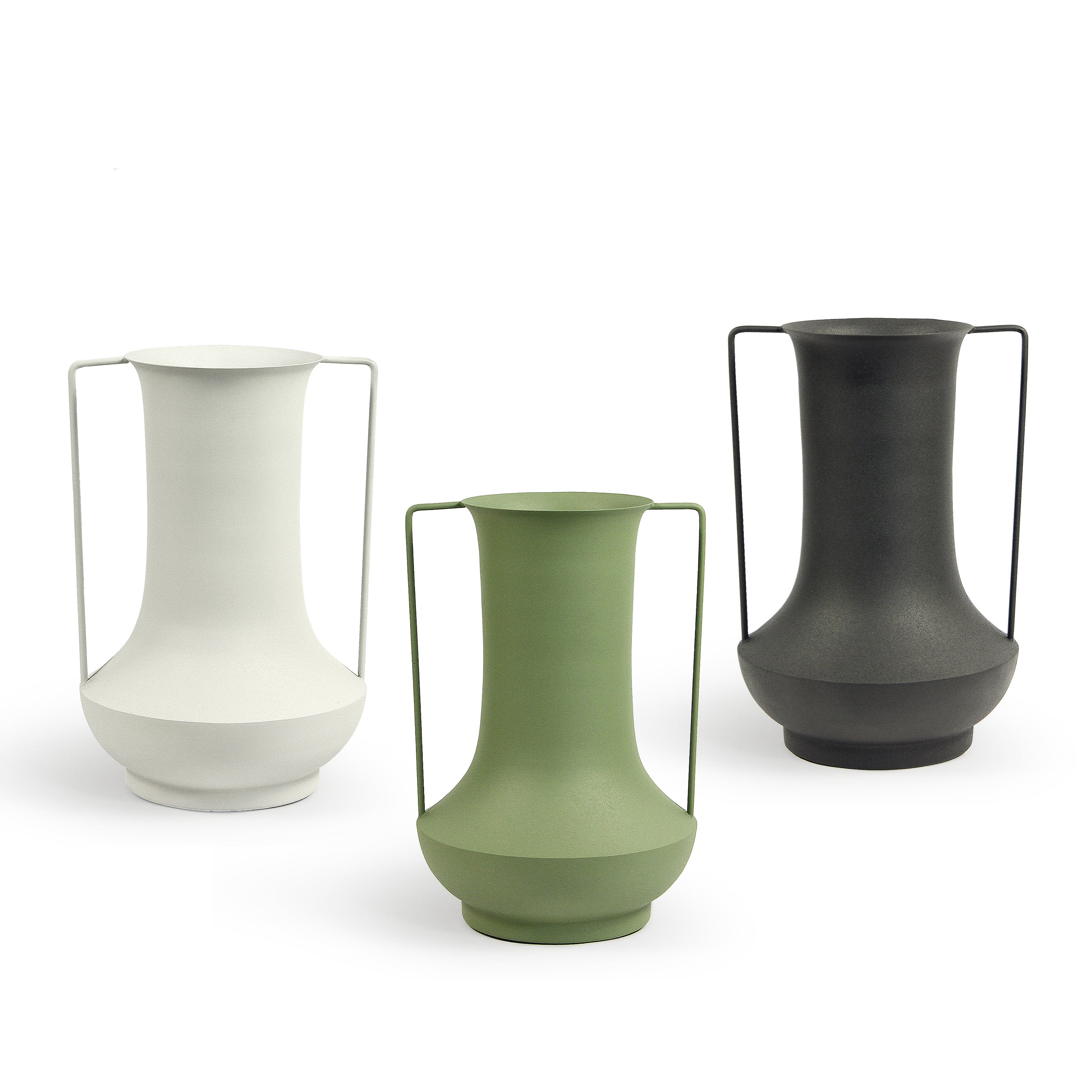 Vase à double poignée