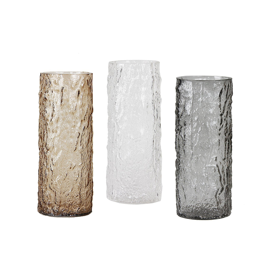 Vase en verre Glacier