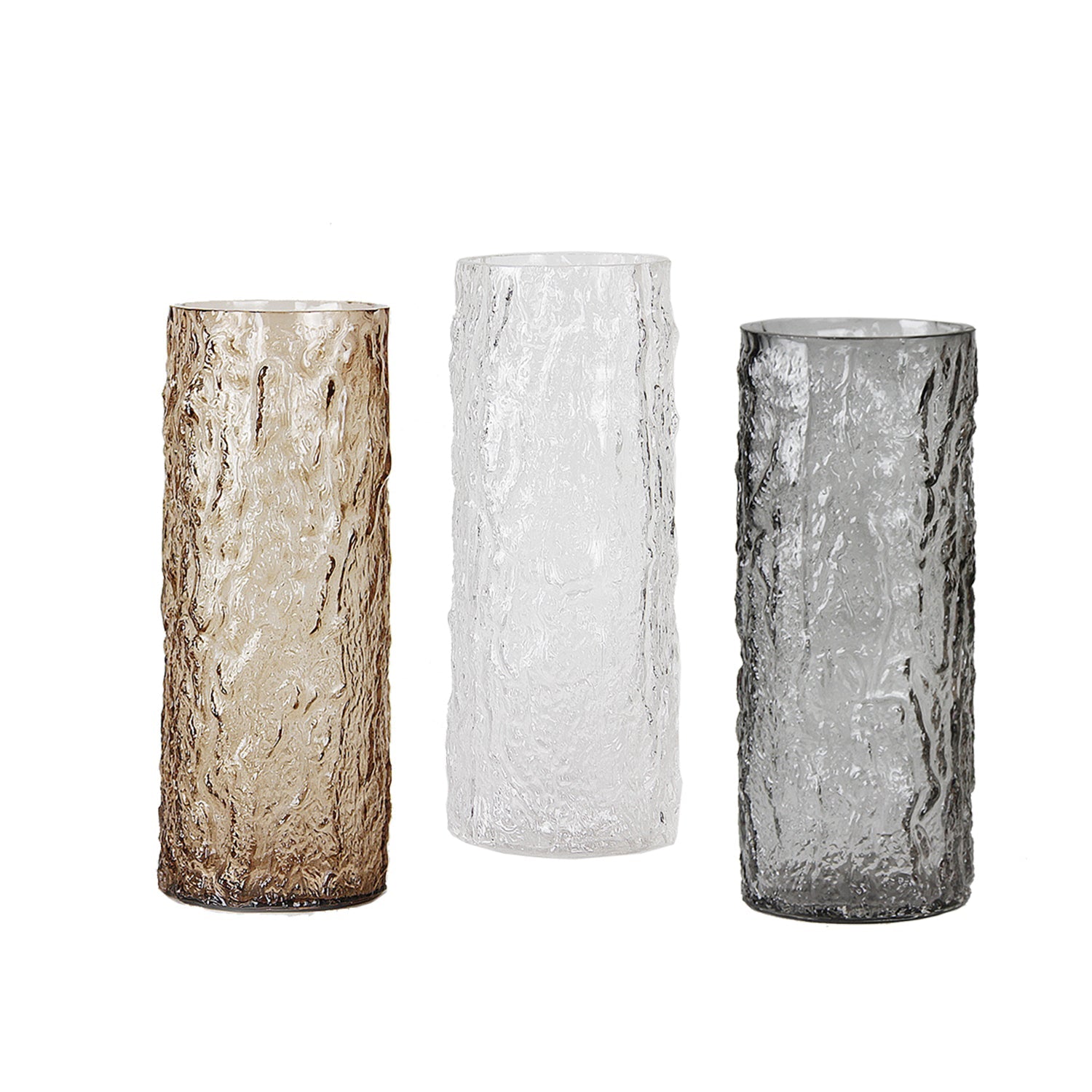 Vase en verre Glacier