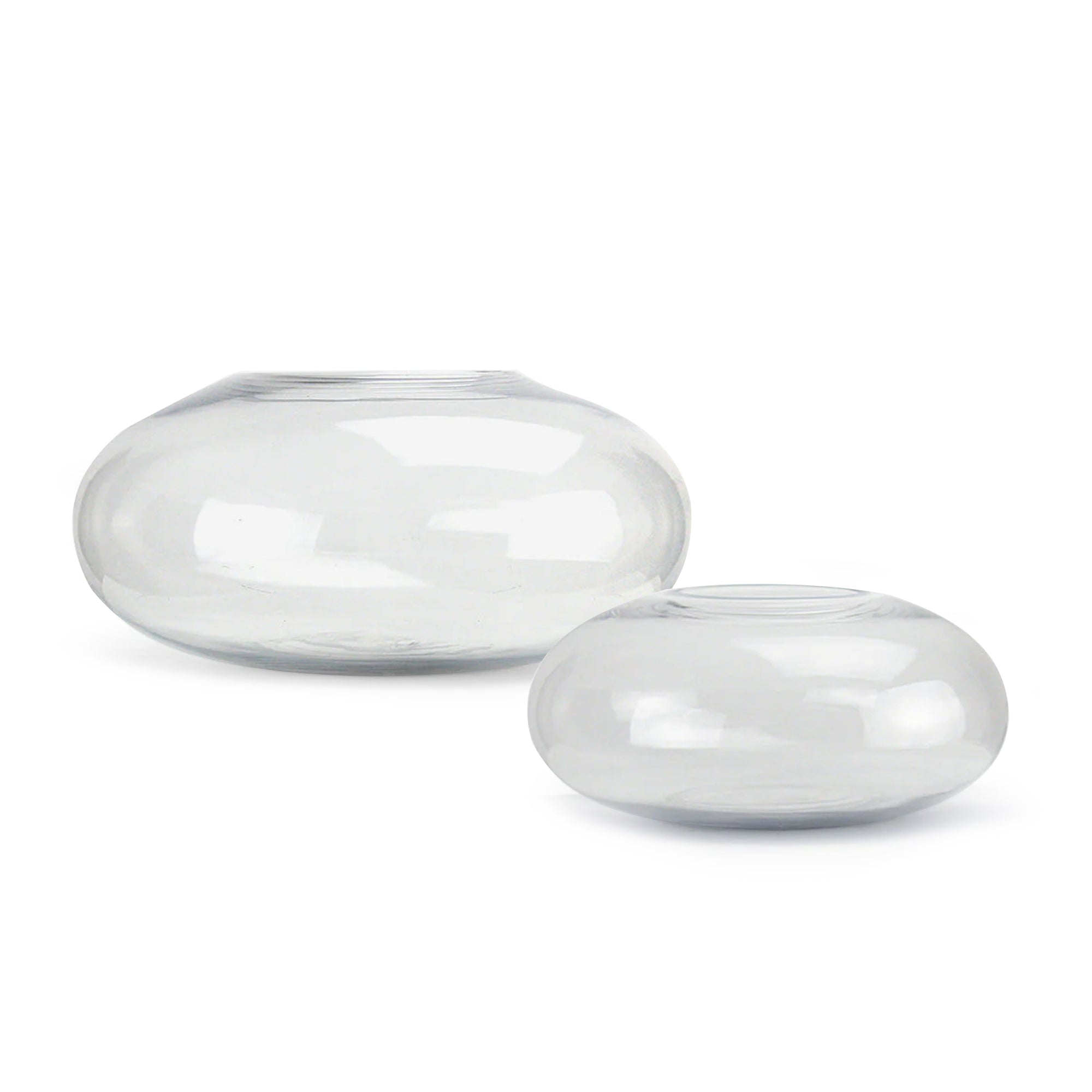 Vase en verre coloré