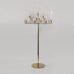 Grand candélabre de sol à 17 bras