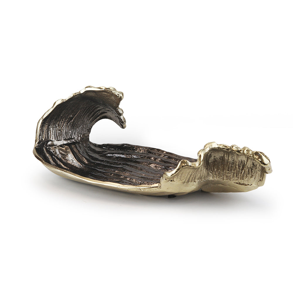 Sculpture de plateau en métal