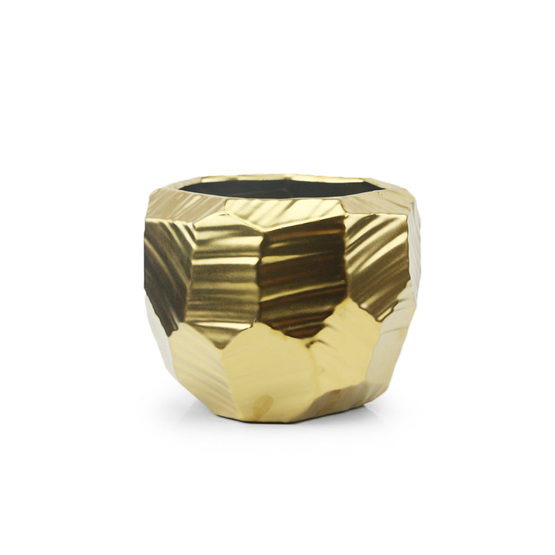 Pot en céramique brillant d'intérieur