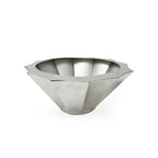 Pot de fleurs géométrique au sol