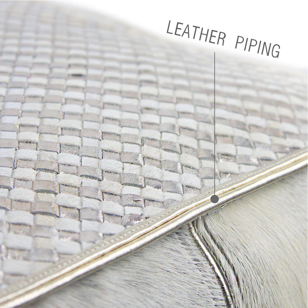 Pouf/Repose-pieds patchwork