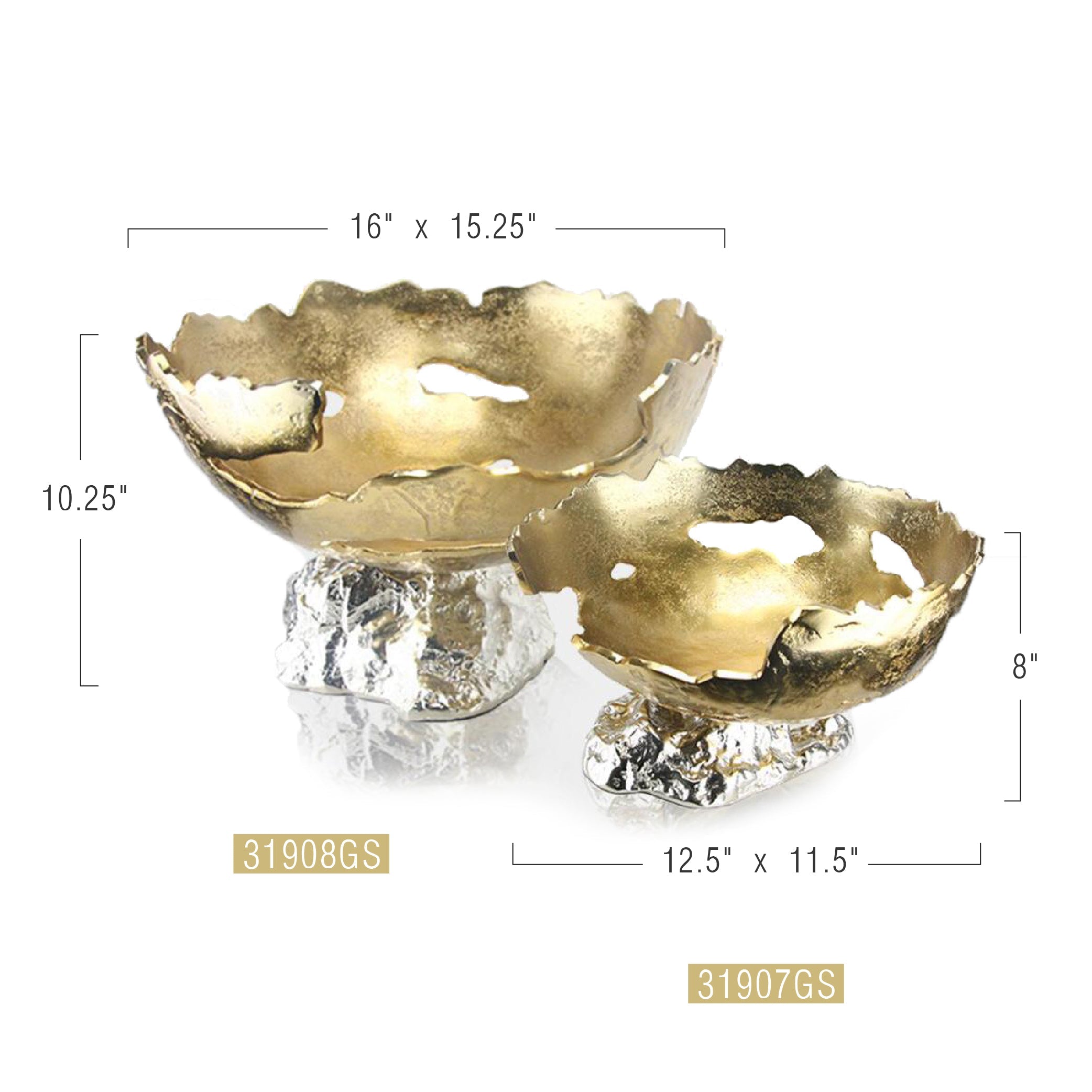 Sculpture moderne de bol lunaire