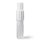 Grands vases de sol cannelés/nervurés