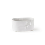 Pot décoratif ovale en céramique