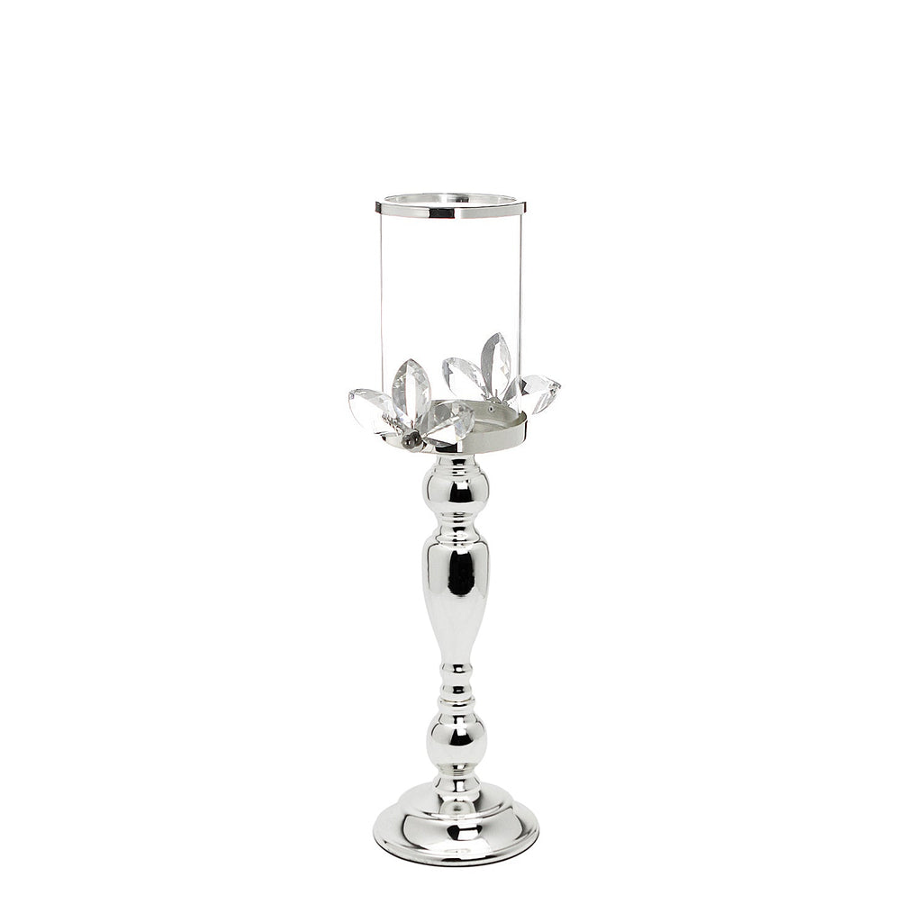 Bougeoir pilier en cristal