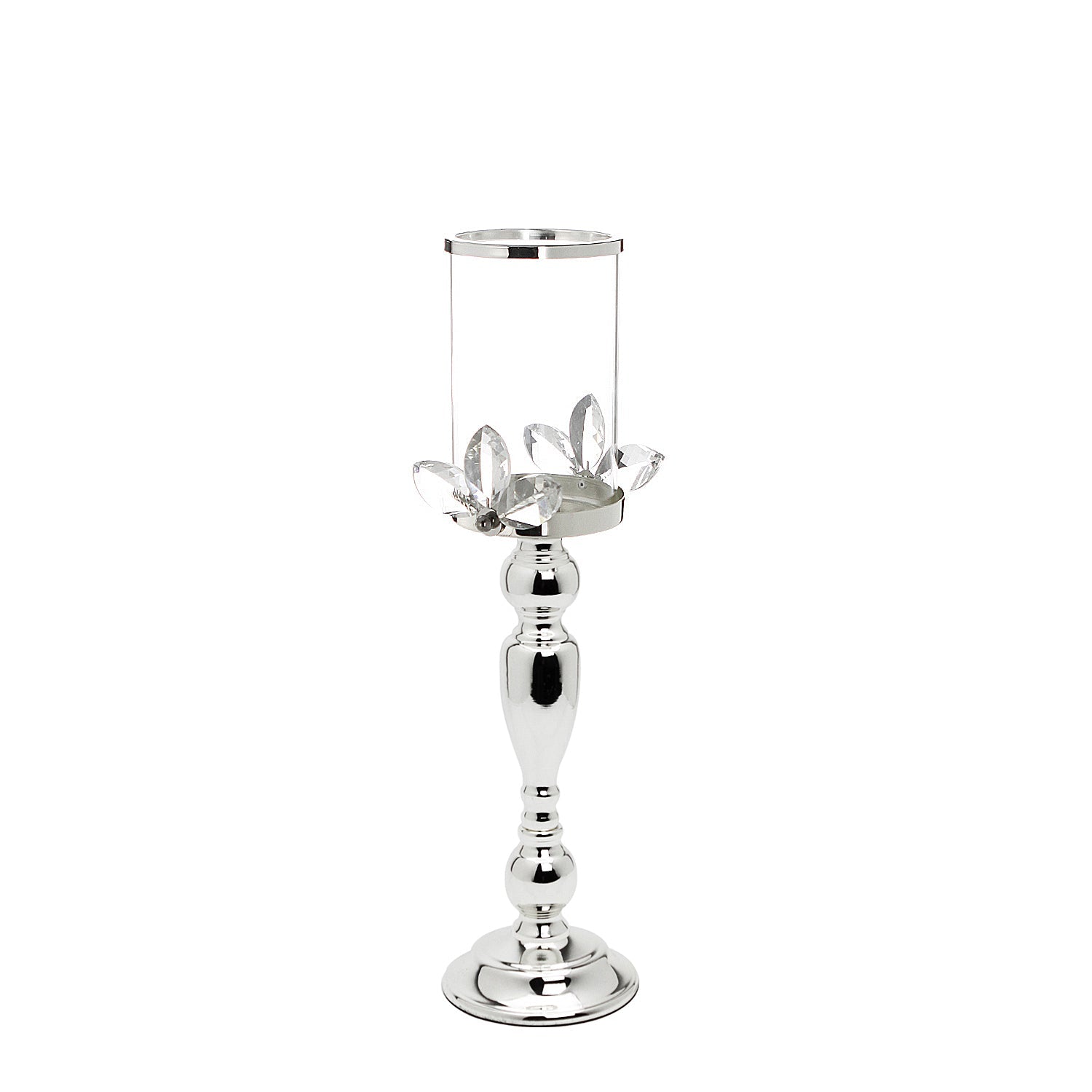 Bougeoir pilier en cristal