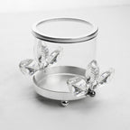 Porte-bougie votive en cristal