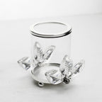 Porte-bougie votive en cristal