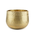 Jardinière en métal doré